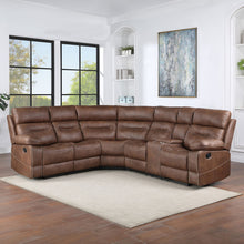 Load image into Gallery viewer, Rudger - 3 Piece Sectional (LAF, RAF, Wedge) - Brown