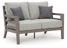 Load image into Gallery viewer, Hillside Barn - Gray / Brown - Loveseat W/Cushion