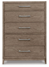 Load image into Gallery viewer, Chrestner - Gray - Five Drawer Chest