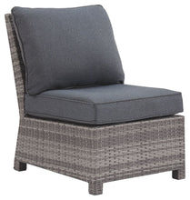 Load image into Gallery viewer, Salem - Gray - Armless Chair W/Cushion