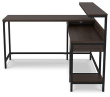 Load image into Gallery viewer, Camiburg - Warm Brown - L-desk With Storage