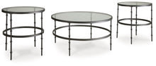 Load image into Gallery viewer, Kellyco - Gunmetal - Occasional Table Set (Set of 3)