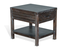 Load image into Gallery viewer, Dundee - End Table - Dark Brown