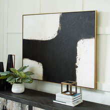 Load image into Gallery viewer, Reighlea - Black / White - Wall Art