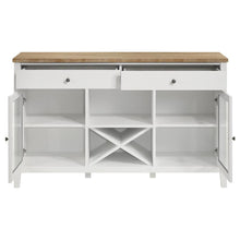 Load image into Gallery viewer, Hollis - 2 Door Dining Sideboard Buffet Storage Cabinet - White