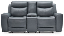 Load image into Gallery viewer, Mindanao - Power Reclining Loveseat With Console /Adj Hdrst
