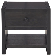 Load image into Gallery viewer, Foyland - Black - Square End Table