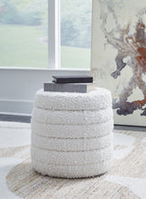 Load image into Gallery viewer, Duntler - Ivory - Storage Ottoman