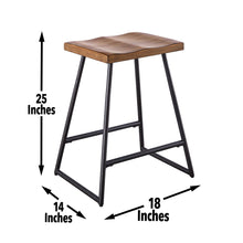 Load image into Gallery viewer, Landon - Counter Stool (Set of 2) - Light Brown