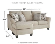 Load image into Gallery viewer, Abney - Driftwood - Sofa Chaise