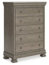 Load image into Gallery viewer, Lexorne - Gray - Five Drawer Chest