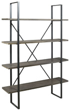 Load image into Gallery viewer, Gilesgrove - Black / Gray - Bookcase