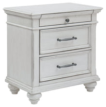 Load image into Gallery viewer, Kanwyn - Whitewash - Three Drawer Night Stand