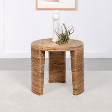 Load image into Gallery viewer, Artina - Woven Rattan Round Side End Table - Natural