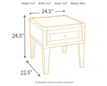 Load image into Gallery viewer, Todoe - Dark Gray - Rectangular End Table