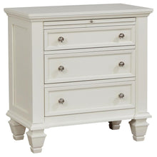 Load image into Gallery viewer, Sandy Beach - 3-drawer Nightstand