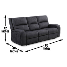 Load image into Gallery viewer, Lovell - Power Sofa - Dark Gray