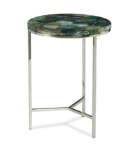 Load image into Gallery viewer, Foster - Jaspe Top Chairside Table - Green