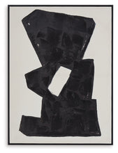 Load image into Gallery viewer, Garviery - Black / Cream - Wall Art