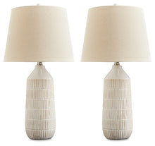 Load image into Gallery viewer, Willport - Off White - Ceramic Table Lamp (Set of 2)