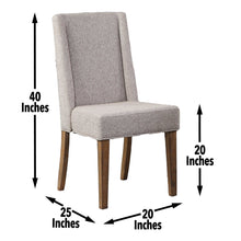 Load image into Gallery viewer, Riverdale - Upholstered Chair (Set of 2) - Dark Brown