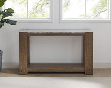 Load image into Gallery viewer, Libby - Sintered Stone Sofa Table - Brown