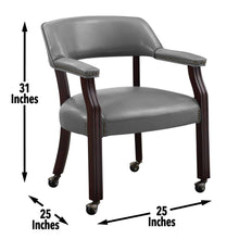 Load image into Gallery viewer, Tournament - Arm Chair With Casters