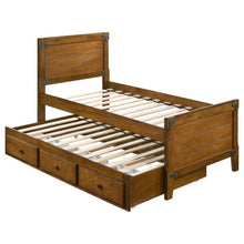 Load image into Gallery viewer, Granger - Wood Twin Storage Captains Bed - Rustic Honey