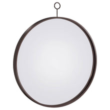 Load image into Gallery viewer, Gwyneth - Round Wall Mirror - Black Nickel
