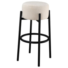 Load image into Gallery viewer, Leonard - Upholstered Backless Round Stools (Set of 2)