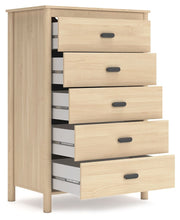 Load image into Gallery viewer, Cabinella - Tan - Five Drawer Chest