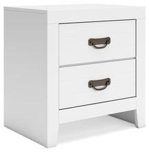 Load image into Gallery viewer, Binterglen - White - Two Drawer Night Stand