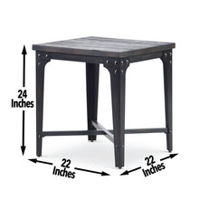 Load image into Gallery viewer, Sherlock - Square End Table - Dark Brown