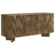 Load image into Gallery viewer, Tyler - 3 Door Solid Wood Sideboard Buffet Cabinet - Mango Brown