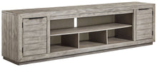 Load image into Gallery viewer, Naydell - Gray - XL TV Stand w/Fireplace Option