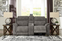 Load image into Gallery viewer, Next-Gen Durapella - Reclining Power Loveseat With Console