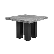 Load image into Gallery viewer, Camila - Square Gray Marble Top Table - Dark Gray