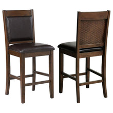 Load image into Gallery viewer, Dewey - Upholstered Counter Chair (Set of 2) - Walnut