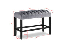 Load image into Gallery viewer, Pascal - Dining High Bench - Gray