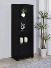 Load image into Gallery viewer, Jupiter - 3-Shelf Engineered Wood Media Tower - Black
