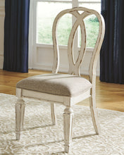 Load image into Gallery viewer, Realyn - Chipped White - Dining UPH Side Chair (Set of 2) - Ribbonback