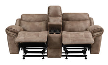 Load image into Gallery viewer, Nashville - Glider Recliner Console Loveseat