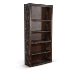 Sofia - Bookcase / Open - Dark Brown