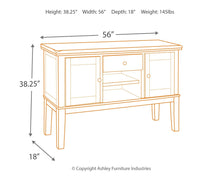 Load image into Gallery viewer, Haddigan - Dark Brown - Dining Room Server