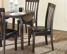 Load image into Gallery viewer, Hammis - Dark Brown - Dining UPH Side Chair (Set of 2)