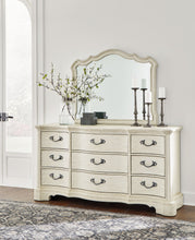 Load image into Gallery viewer, Arlendyne - Antique White - Dresser And Mirror