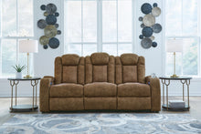 Load image into Gallery viewer, Wolfridge - Brindle - 2 Pc. - Power Reclining Sofa, Power Reclining Loveseat With Console