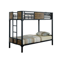 Load image into Gallery viewer, Clapton - Twin Bed With Workstation - Black