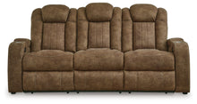 Load image into Gallery viewer, Wolfridge - Brindle - Power Reclining Sofa With Adj Headrest