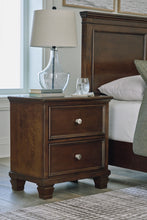 Load image into Gallery viewer, Danabrin - Brown - Two Drawer Nightstand